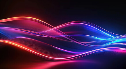 abstract colorful wave background.