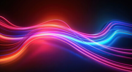 abstract colorful wave background.