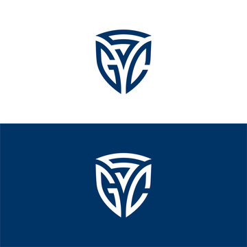 SGC Shield Lettermark Logo Vecttor.