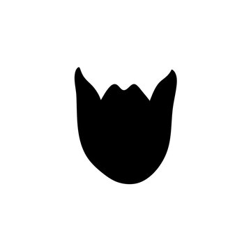 recommend clip art: Beard silhouette