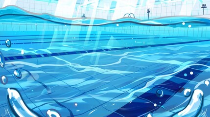 SWIMMING POOL WATER BACKGROUND. water. Illustrations