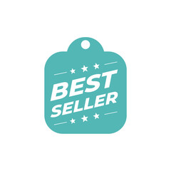 Best seller icon, Top selling badge label design template