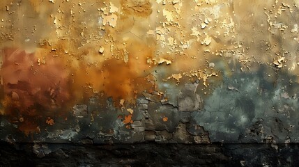 Quiet Reflections on Aged Wall Texture