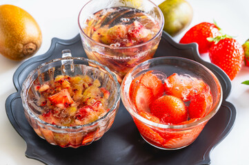 手作りフルーツゼリー