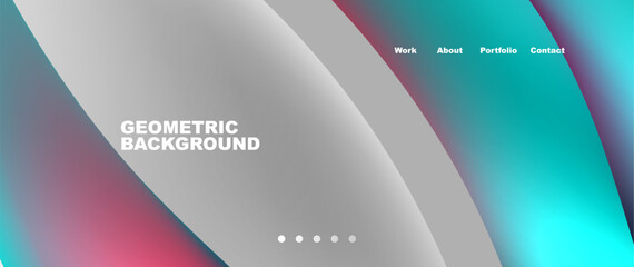 A geometric background featuring a gradient of electric blue and magenta, inspired by automotive design. Perfect for gadget, font, or communication device branding