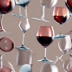 Assortment of wine glass covers splashes with silicone wine glass covers4