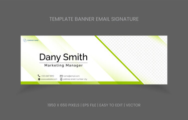 template design email signature