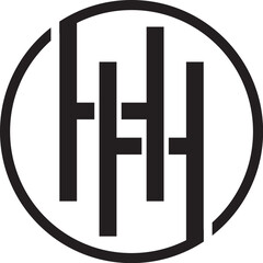 hh initial logo , hh logo