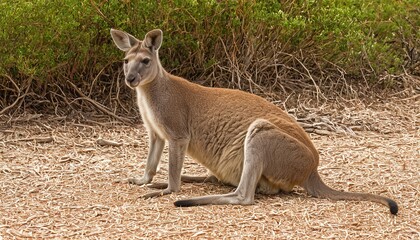 Fototapeta premium Kangaroo Paradise: Kangaroo Ecology on Kangaroo Island