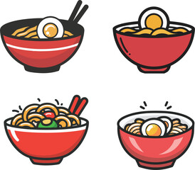 Varieties of Noodle Bowls