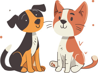 Charming Pair of Cats