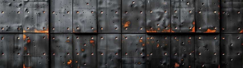 Black concrete wall textured background. Best for HD TV wallpapers.
