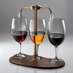 Variety of wine glass holder for zero gravity swing splashes with zero gravity swing wine glass holder5