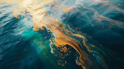 Oil spill on ocean's surface, a stark eco-warning, needs an eco-friendly resolve