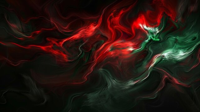 abstract background, reg and smoke