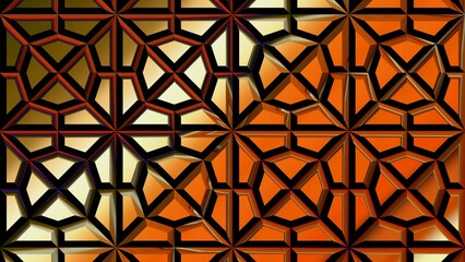 Abstract  background with symmetrical patterns for covers, carpet,banner. Repeat pattern.4k wallpaper  .