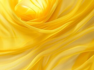 Vibrant yellow rose petals