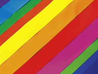 Obraz premium vibrant diagonal stripes abstract background