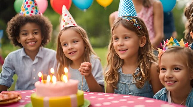 Kindergeburtstag im Freien