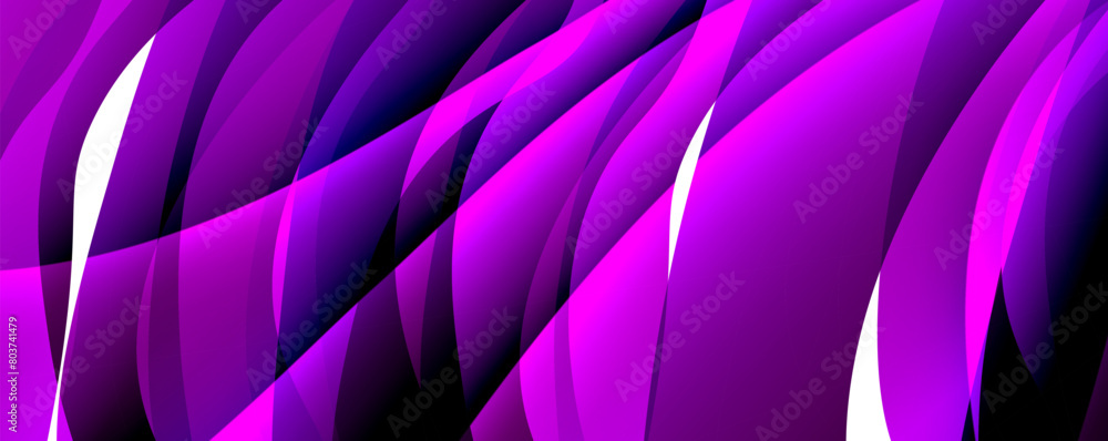 Aufkleber a computer generated image of a purple and black abstract background . high quality