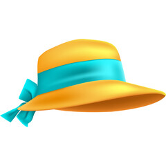 hat isolated Summer Holliday Illustration