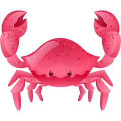 crab Summer Holliday Illustration