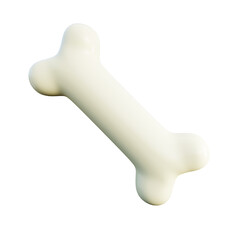 Dog Bone Snack 3D Render