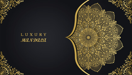 Islamic background with mandala decoration. Royal gorgeous arabesque style invitation card. Decoration, Decorative, Ornament, Ornamental, India, Indian, invitation, Wedding, Anniversary, Greeting card