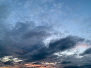 storm clouds timelapse