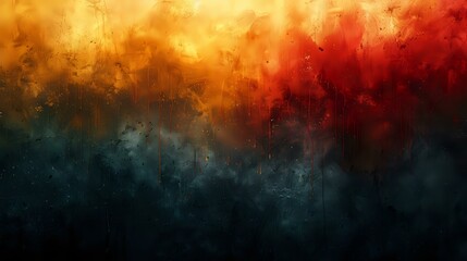 Naklejka premium Rough Texture: Fiery Abstract Art