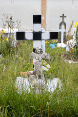 tomb from a christian cemetery