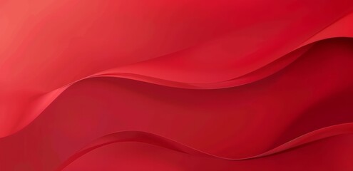 Red background, red gradient, simple lines, elegant curves, highend atmosphere, simple and elegant style