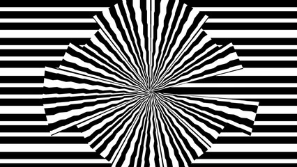 Background with black and white stripes.4K wallpaper.