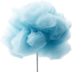 cotton candy isolated on white or transparent background,transparency 
