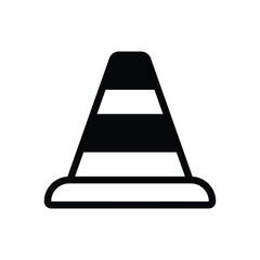 Cone vector icon