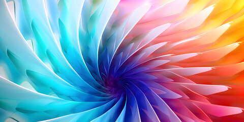 Color spiral background concept Impressive and Overwhelming on abstract background
 - obrazy, fototapety, plakaty