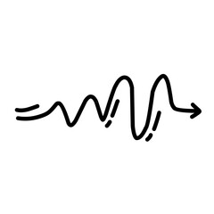 hand drawn doodle arrow 