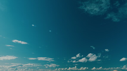 Natural Sky Beautiful Blue And White Texture Background. Clear Blue Sky And White Clouds.