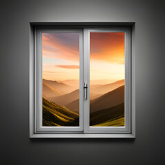 window, frame, weather, border, wall, interior