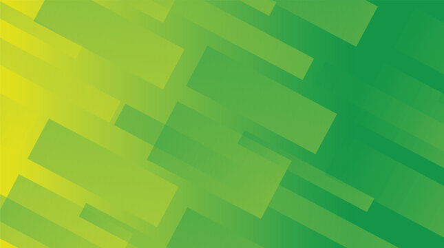 Abstract green geometric background. Dynamic shapes with gradient Color Abstract Background.