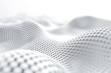 White background with dots, a light gray and white gradient, minimalist style, with a highend sense of technology
