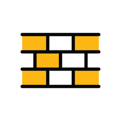 Bricks vector icon