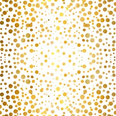 White background with gold glitter dots seamless