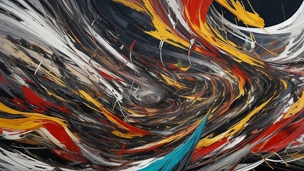 abstract background with colorful lines 