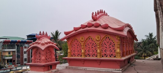 ISKCON temple, Siliguri, West Bengal, India