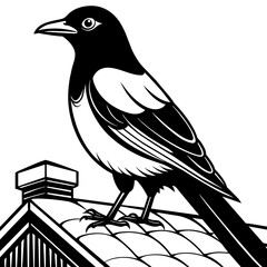 crow on a branch