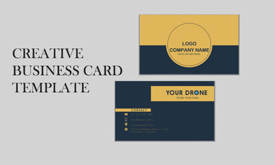 Modern Business Card - Creative and Clean Business Card Template.