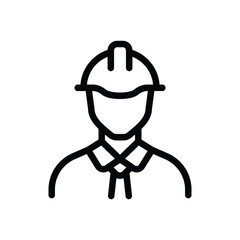 Engineer vector icon