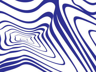 Fun 70s hippie background. Waves, vortices, swirl patterns. Twisted and distorted vector texture in trendy retro psychedelic style.