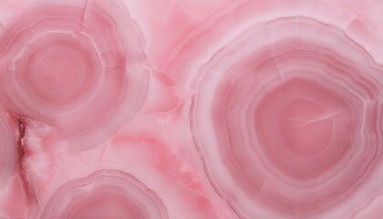 Glimmering Pink Onyx: A Radiant Marble Texture